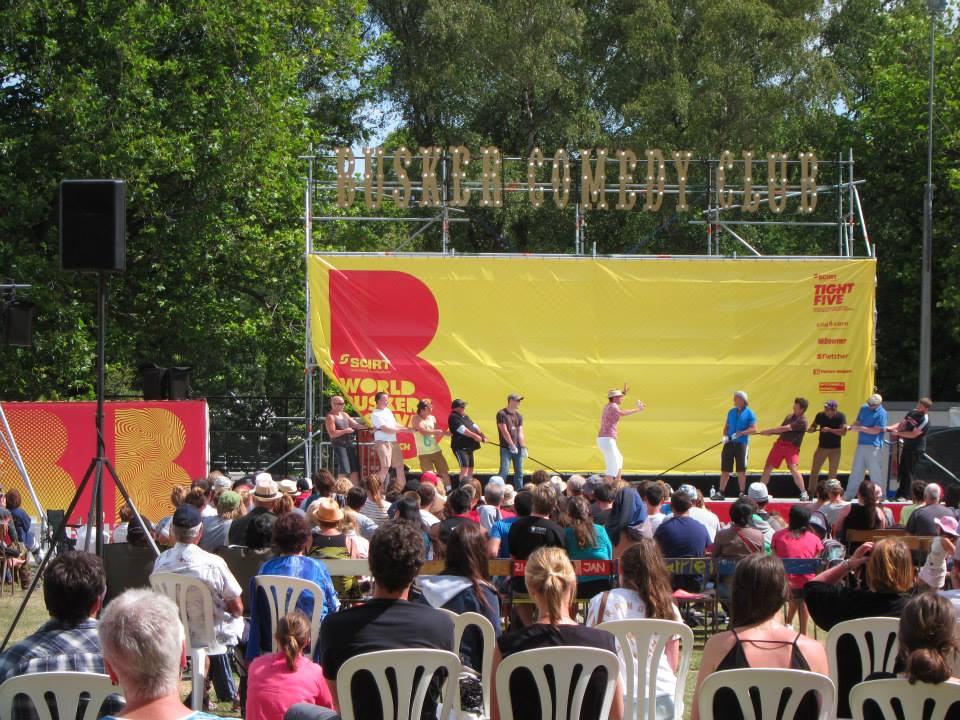 Buskers festival Christchurch
