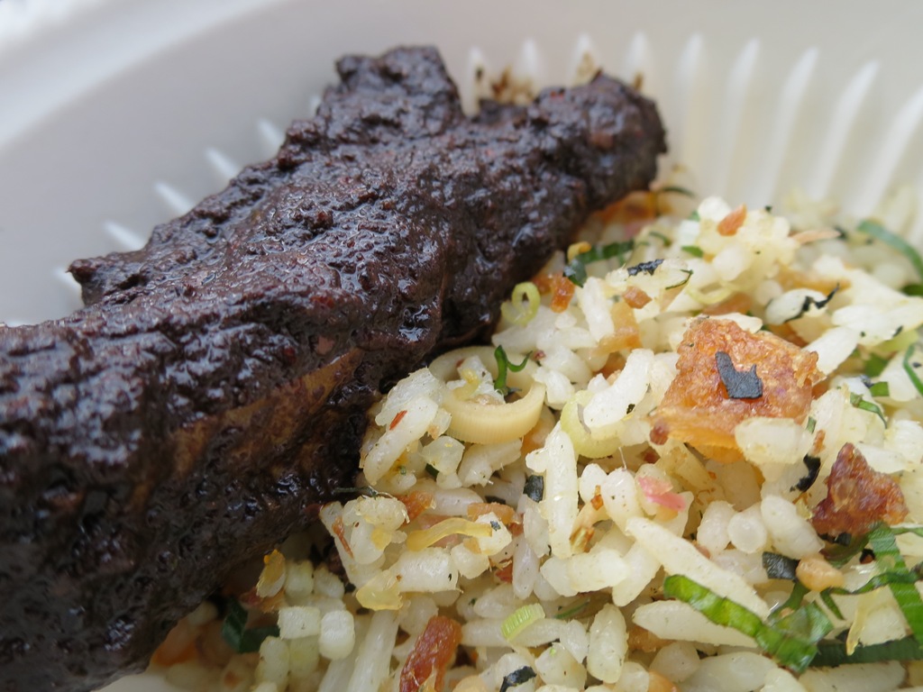 beef buah keluak nasi ulam
