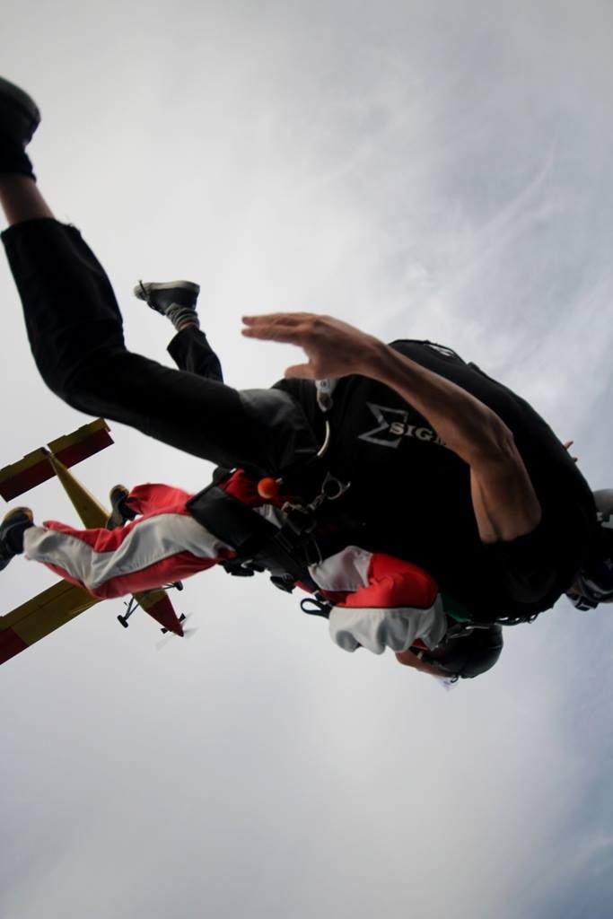skydiving