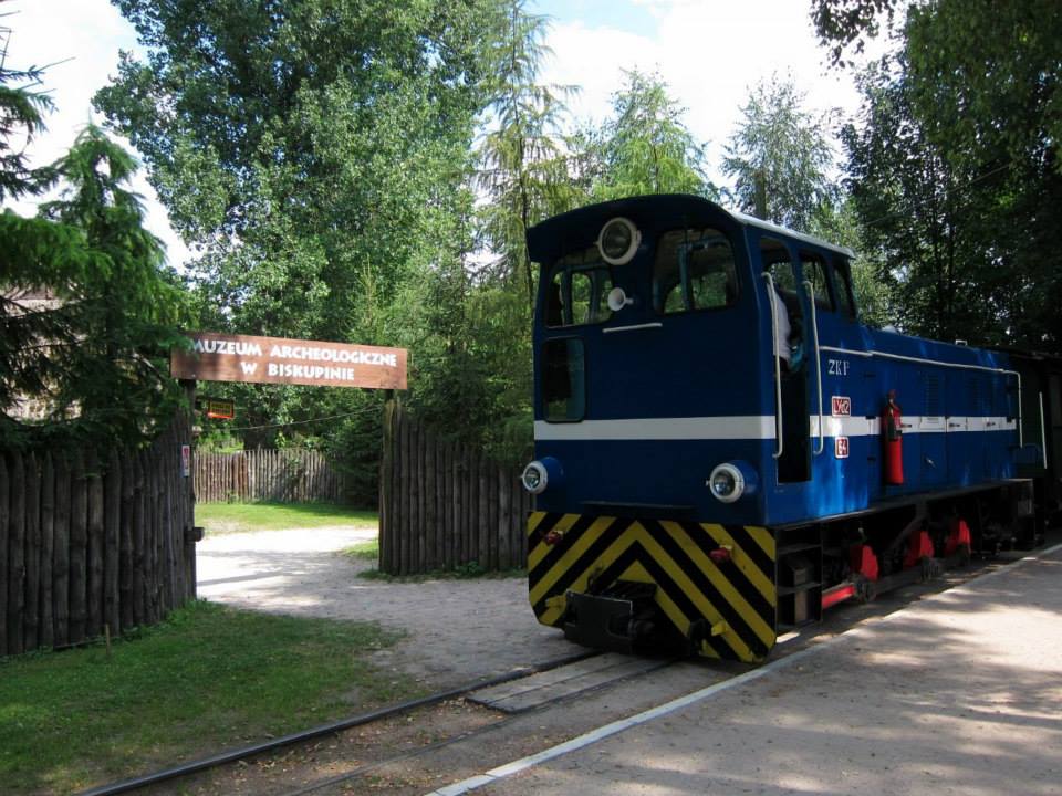 Trip to Biskupin on Polish narrow gauge