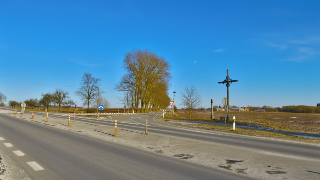 Hill of Crosses location