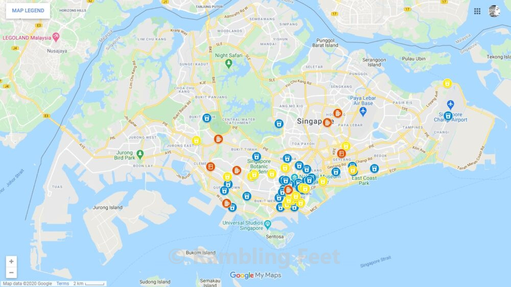 Craft Beer Singapore Map