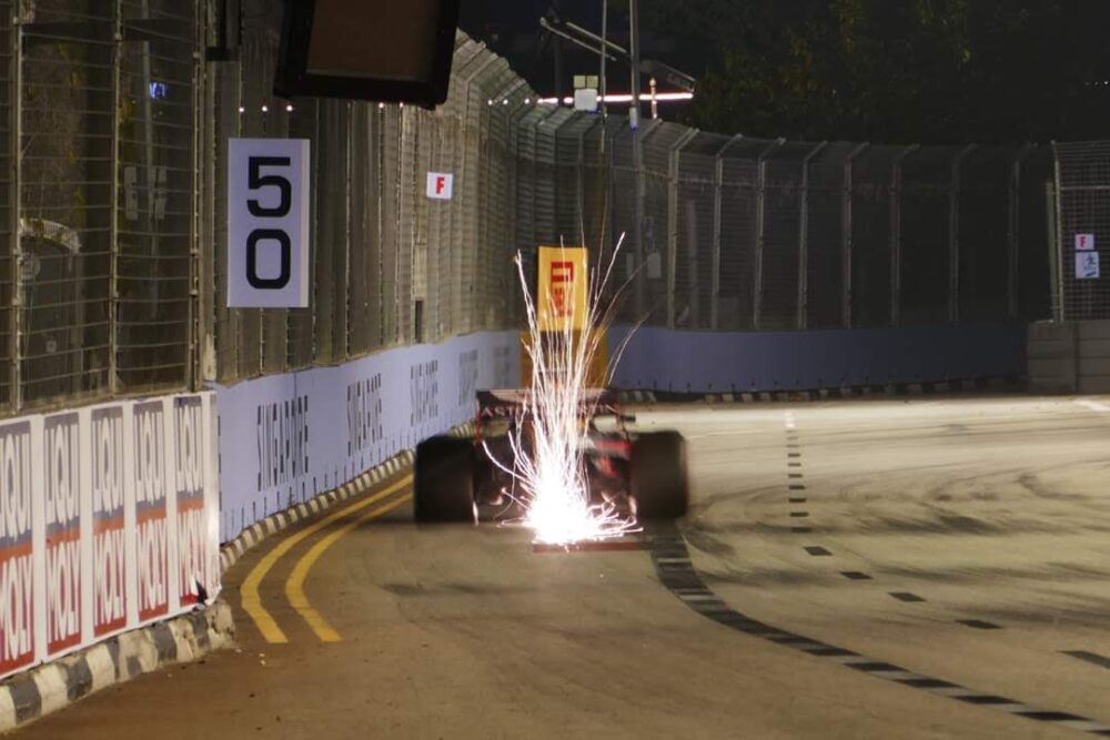 2025 Formula 1 Singapore Grand Prix car