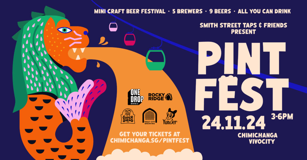 Pint Fest Chimichanga banner